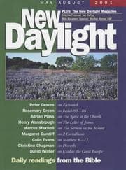 Tapa de New Daylight Large Print May - August 2001