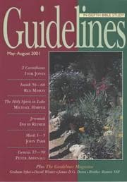 Tapa de Guidelines May - August 2001