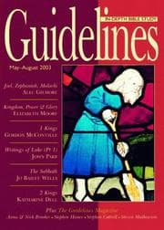 Tapa de Guidelines May - August 2003