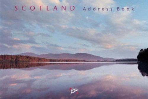 Tapa de Scotland Address Book