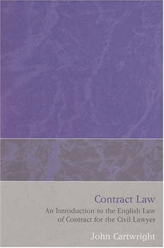 Tapa de Contract Law
