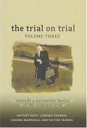 Tapa de The trial on trial