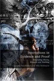 Tapa de Innovations in evidence and proof