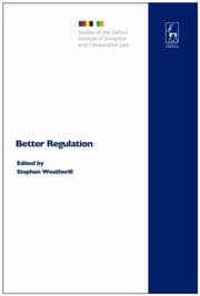 Tapa de Better Regulation (Studies of the Oxford Institute of European and Comparative Law)