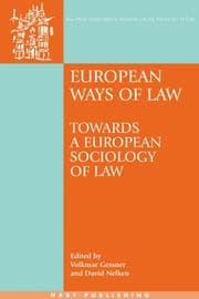 Tapa de European Ways of Law