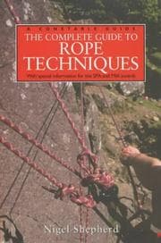 Tapa de A Complete Guide to Rope Techniques (A Constable Guide)