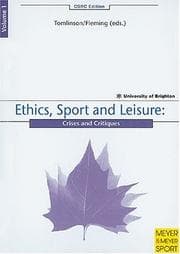 Tapa de Ethics, sport and leisure