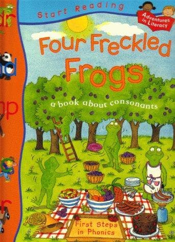 Tapa de Four Freckled Frogs (Start Reading)