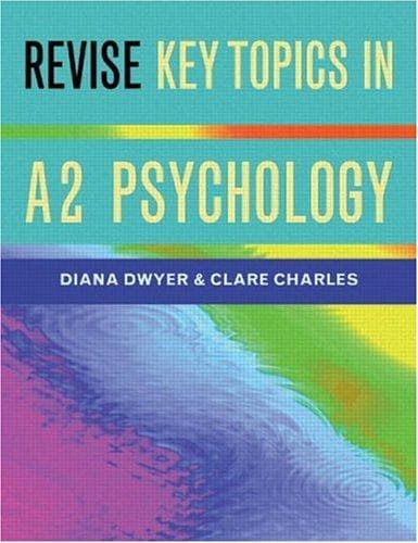 Tapa de Revise Psychology for A2 Level