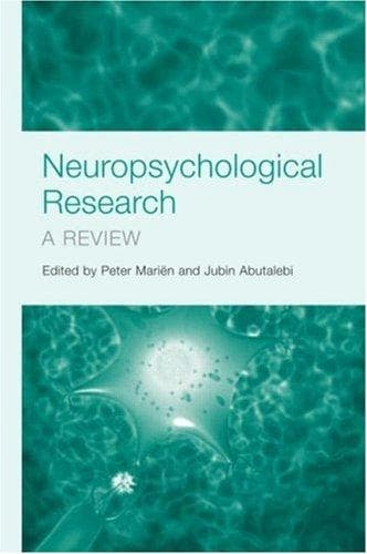 Tapa de Neuropsychological Research