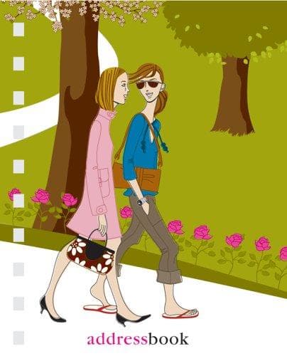 Tapa de Girls in Park