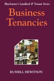 Tapa de Business Tenancies (Landlord & Tenant)