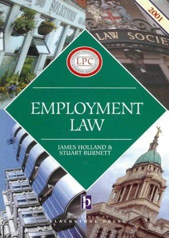 Tapa de Employment Law