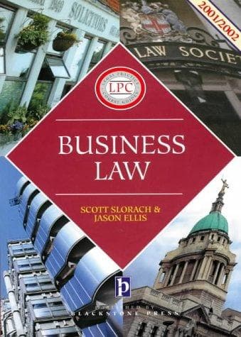 Tapa de Business Law, 2001-2002
