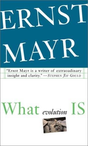 Tapa de What Evolution Is