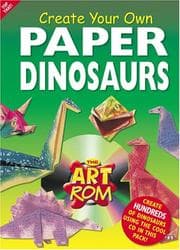 Tapa de Create Your Own Paper Dinosaurs with CDROM