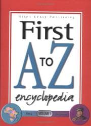 Tapa de First a to Z Encyclopedia
