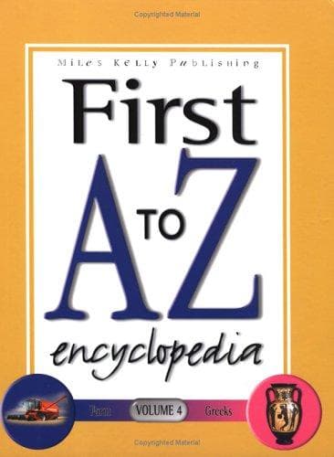 Tapa de First a to Z Encyclopedia