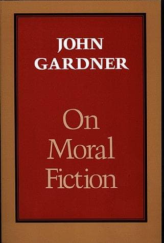 Tapa de On Moral Fiction
