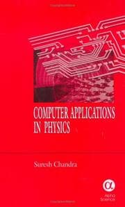 Tapa de Computer Applications in Physics