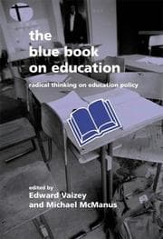 Tapa de Blue Book on Education
