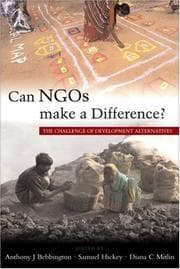 Tapa de Can NGOs make a difference?