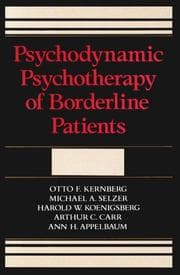 Tapa de Psychodynamic psychotherapy of borderline patients