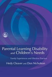 Tapa de Parental learning disability and children's needs
