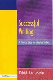 Tapa de Successful Writing