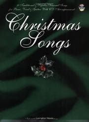 Tapa de Christmas Songs Piano Vocal & Guitar book and cd
