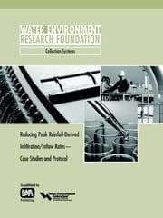 Tapa de Reducing Peak Rainfall-derived Infiltration/inflow Rates (WERF Report)