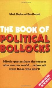 Tapa de The book of political bollocks