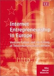 Tapa de Internet Entrepreneurship in Europe