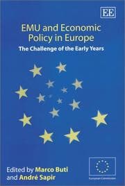 Tapa de EMU and economic policy in Europe