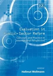 Tapa de Evaluation in Public Sector Reform