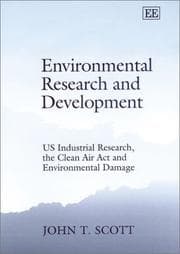 Tapa de Environmental Research and Development