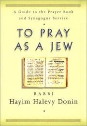 Tapa de To pray as a Jew
