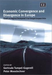 Tapa de Economic convergence and divergence in Europe