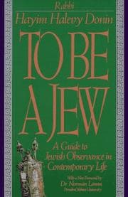 Tapa de To be a Jew