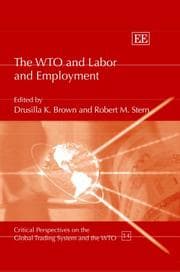 Tapa de The WTO and labour and employment