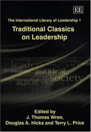 Tapa de Traditional Classics on Leadership