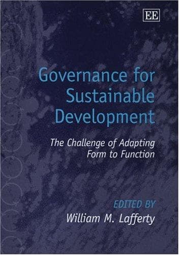 Tapa de Governance for Sustainable Development