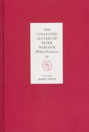 Tapa de Collected Letters of Peter Warlock