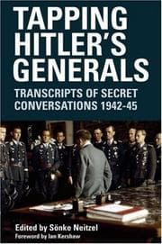 Tapa de TAPPING HITLER'S GENERALS
