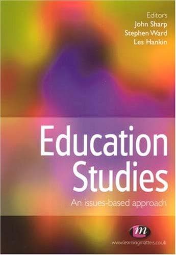 Tapa de Education studies