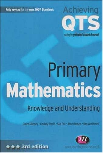 Tapa de Primary Mathematics
