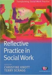 Tapa de Reflective practice in social work