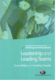Tapa de Leadership and leading teams in the lifelong learning sector