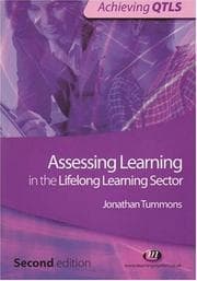 Tapa de Assessing Learning in the Lifelong Learning Sector (Achieving Qtls)