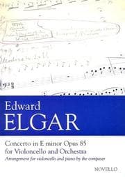 Tapa de Edward Elgar Concerto In E Minor Opus 85